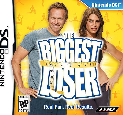 The Biggest Loser box art for Nintendo DS